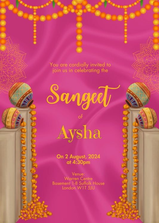 E-invite - for WhatsApp, iMessage