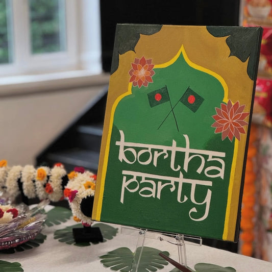 Canvas/Signboard for events - hand-painted