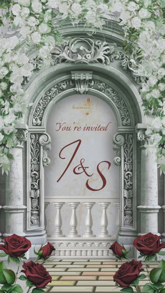 Digital Wedding invite - Video & Picture