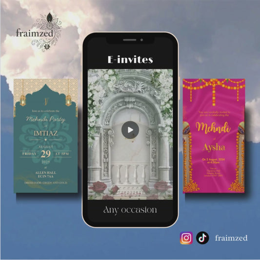 E-invite - for WhatsApp, iMessage